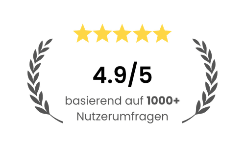4,9/5 basierend auf 100+ App-Bewertungen